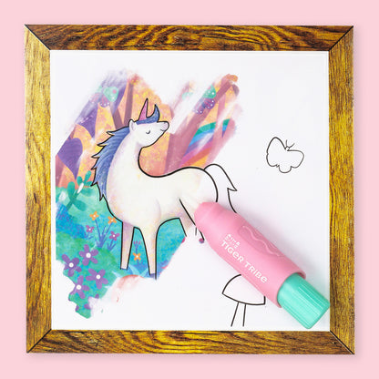 Tiger Tribe Magic Painting World - Unicorn And Friends