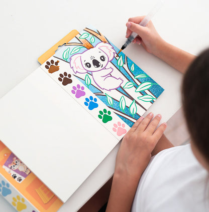 Tiger Tribe - Paint-a-Picture Set: Wild Animals