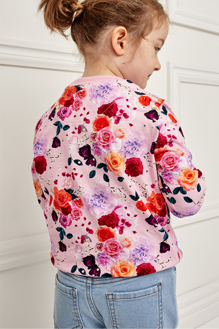 Milky - Rose Garden Sweatshirt (sizes 2-7)