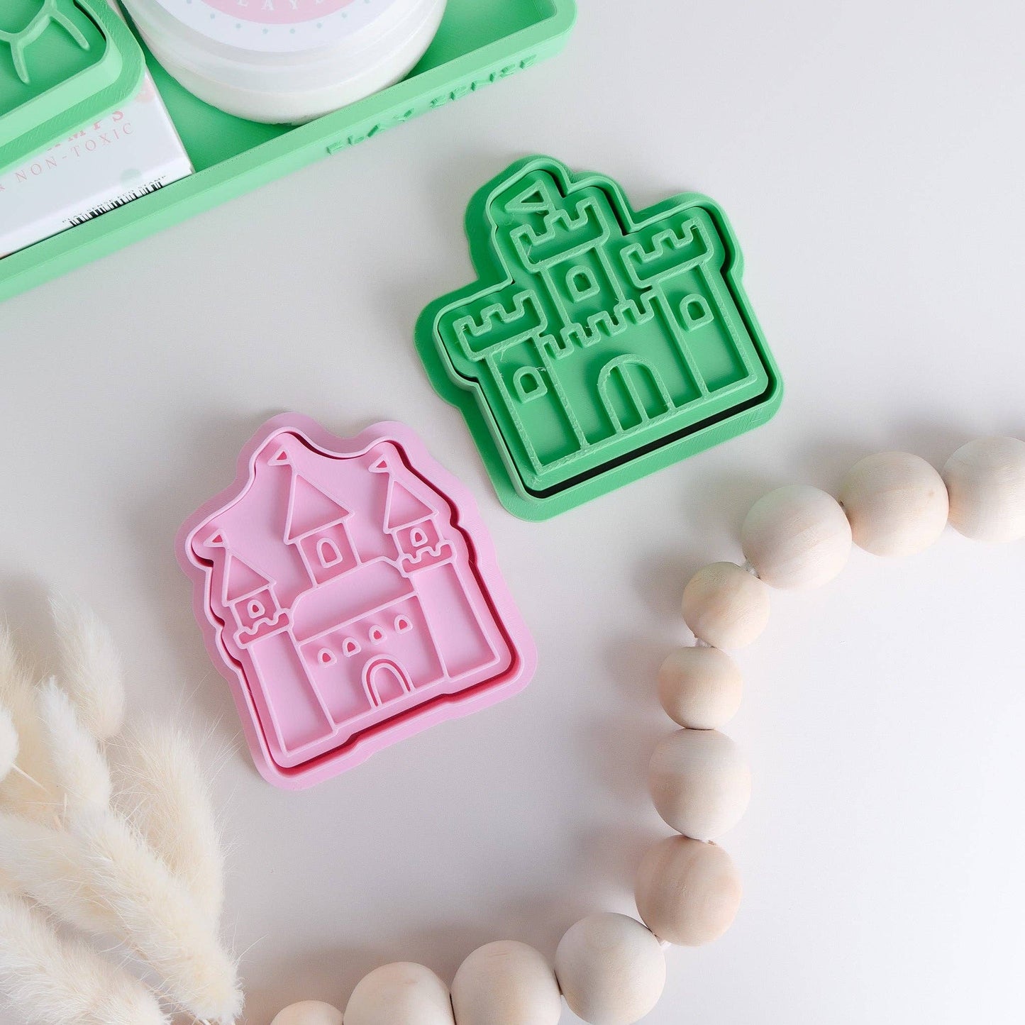 Play Sense - Eco Playdough Stamp | Royal Princess Castle