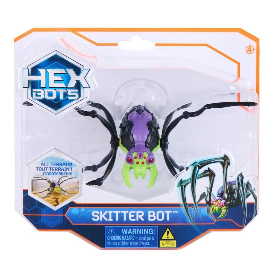 HEXBOTS - Skitter Bot (Purple & Green)
