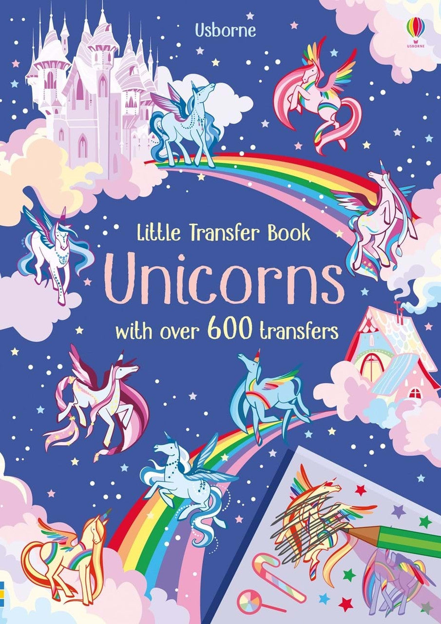 Usborne - Little Transfer Book: Unicorns