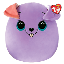 Ty Squish-A-Boo - Bitsy the Purple Dog Large 14''
