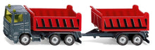 Siku - 1685 - Truck with Dumper Body and Tipping Trailer