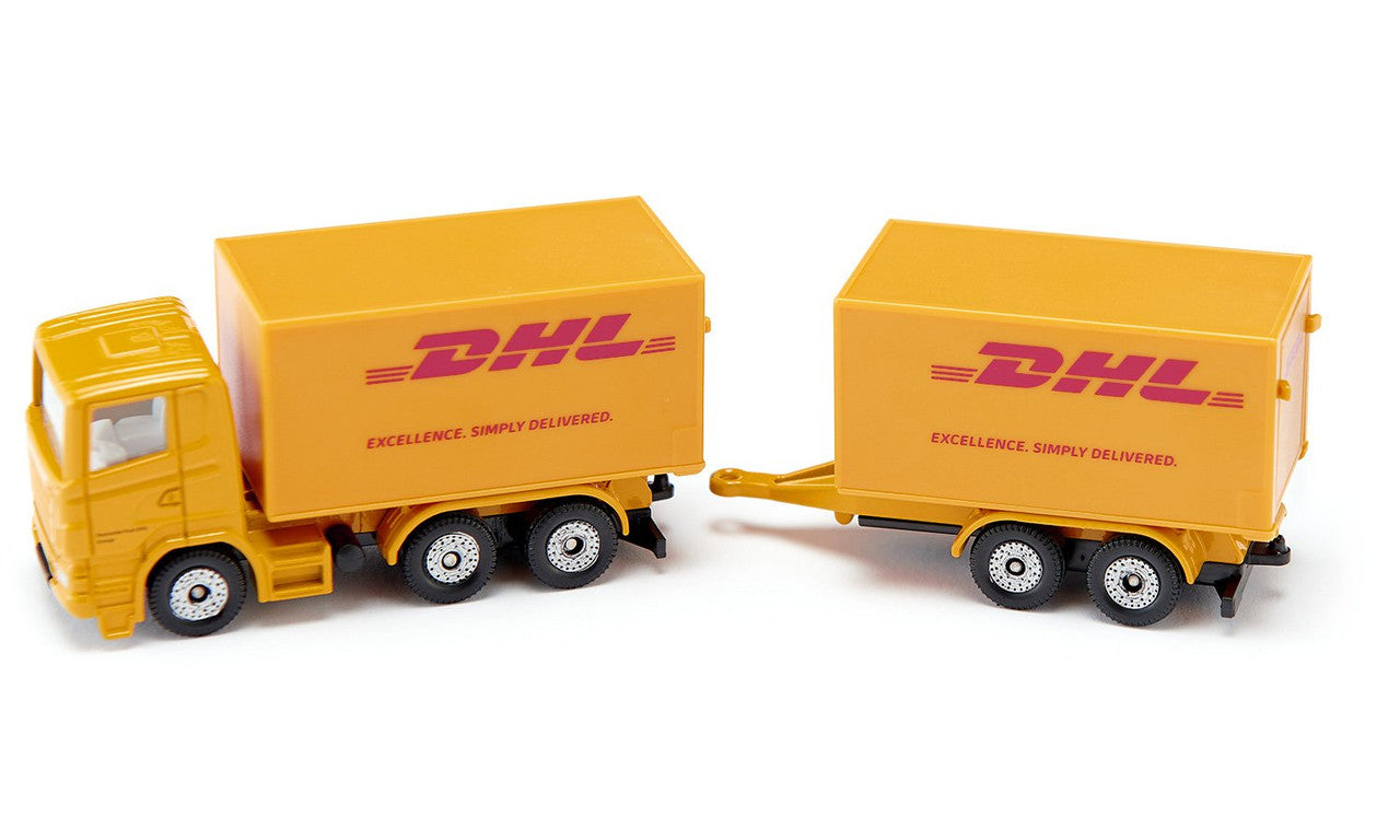 Siku - 1694 - DHL Truck With Trailer