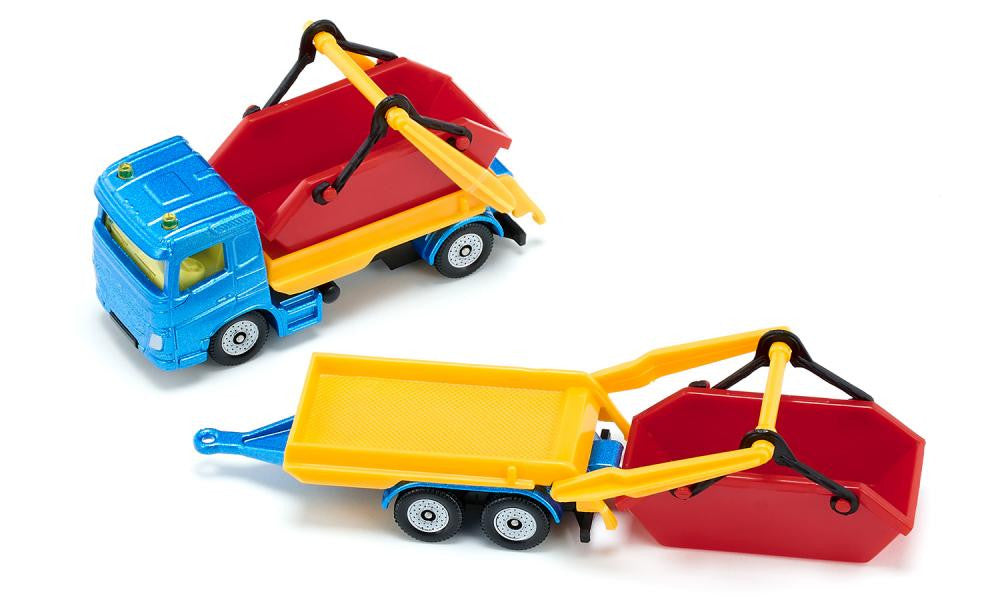 Siku - 1695 - HGV with Skip and Trailer