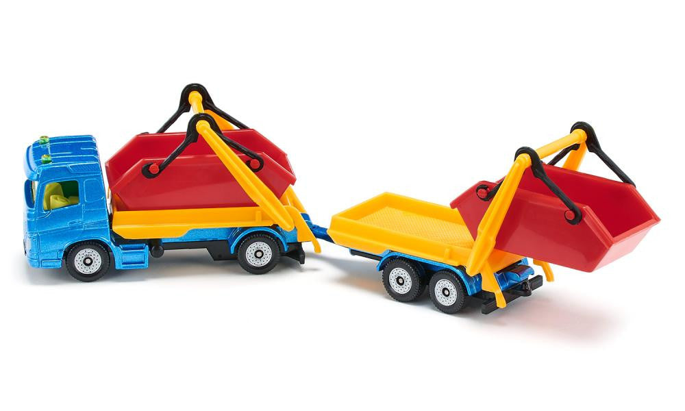 Siku - 1695 - HGV with Skip and Trailer
