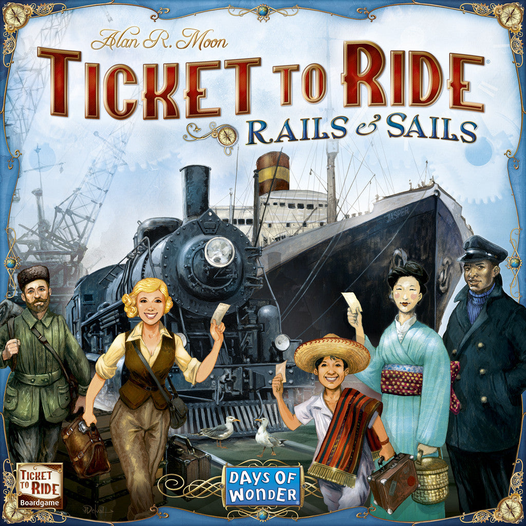 Ticket to Ride - Rails & Sails | Discount Board Games | Discount Toy Co