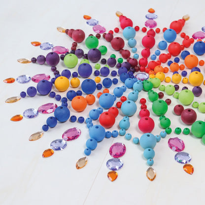 Grimm’s 96 Large Wooden Beads