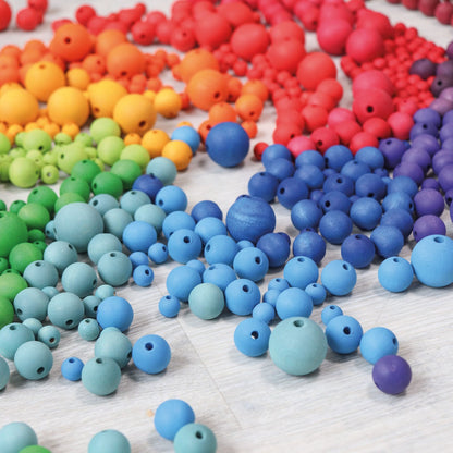 Grimm’s 120 Small Wooden Beads