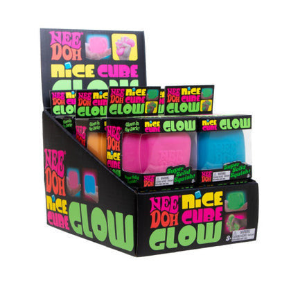 NeeDoh - Nice Cube Glow Orange