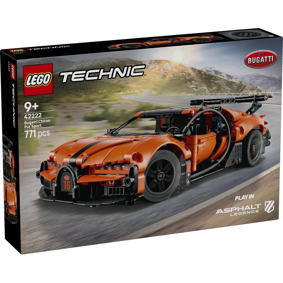 LEGO®Technic™ - Bugatti Chiron Pur Sport Hypercar 42222