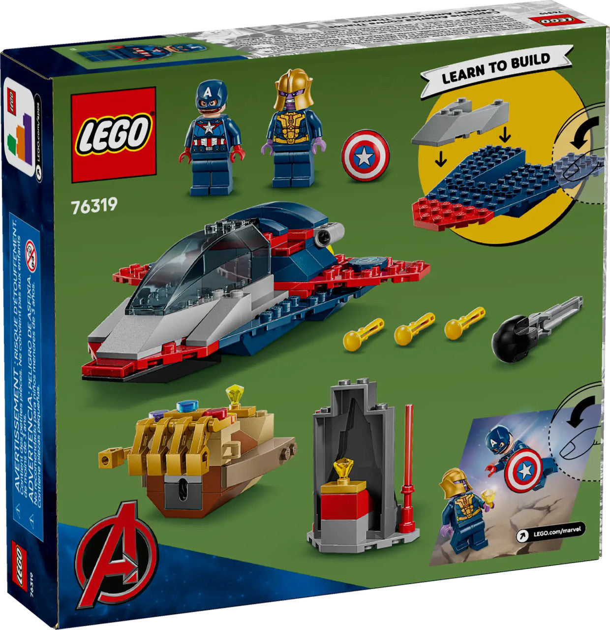 LEGO® Marvel - Captain America vs. Thanos 76319