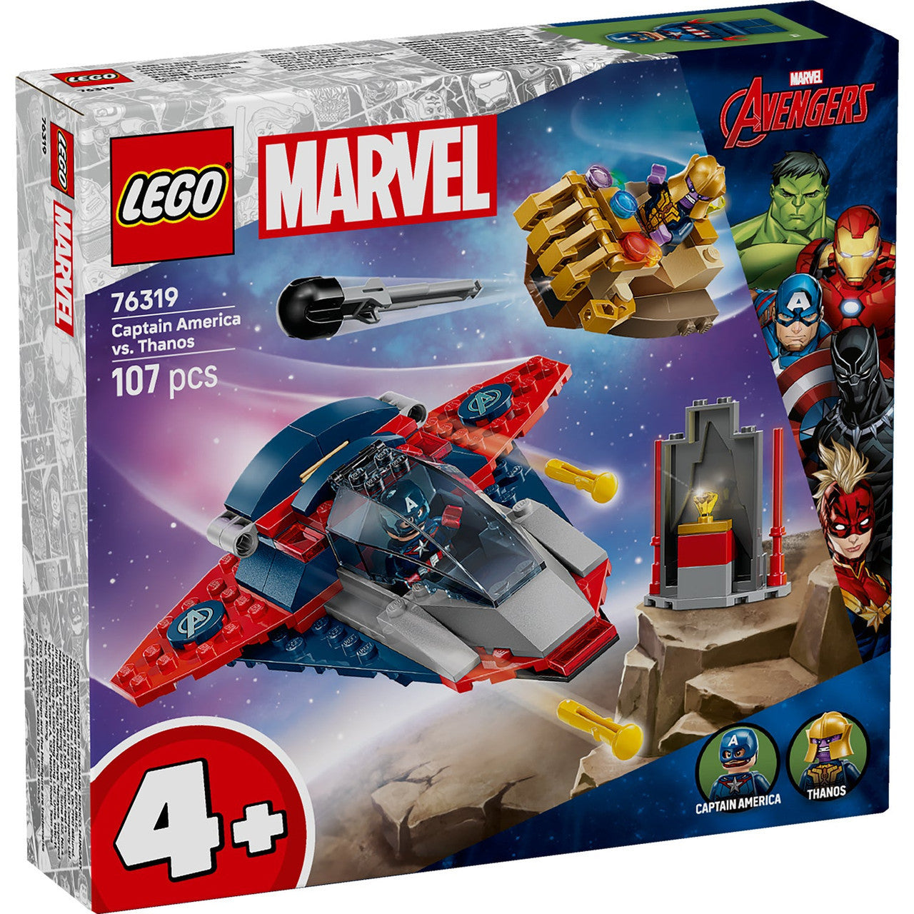 LEGO® Marvel - Captain America vs. Thanos 76319