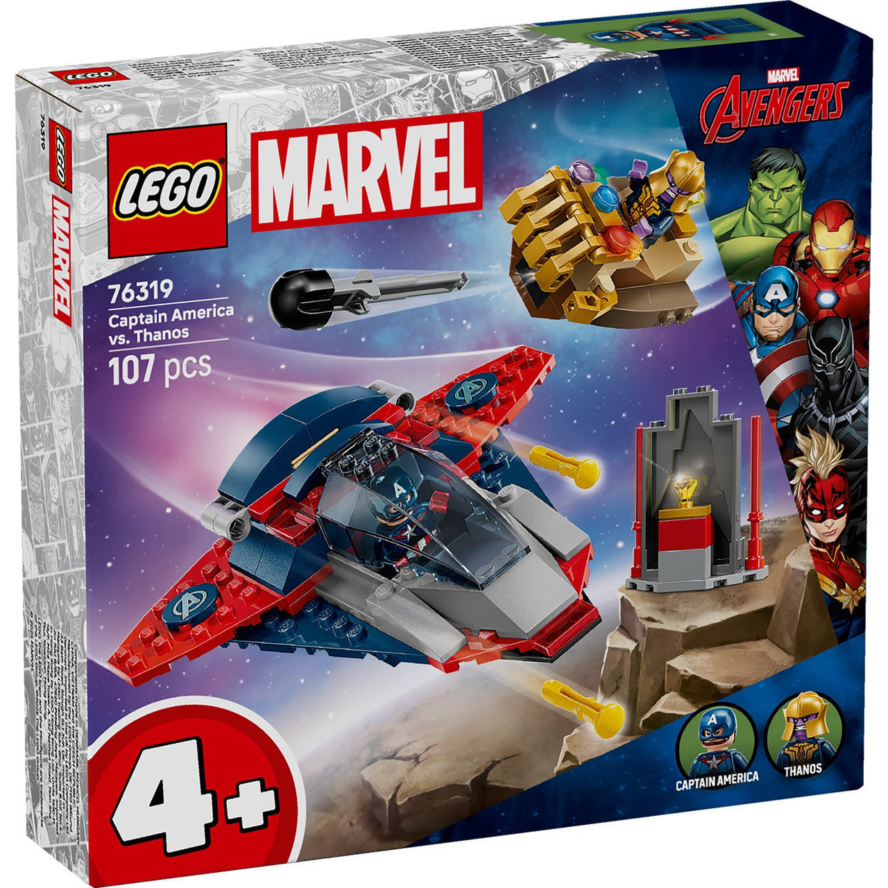 LEGO® Marvel - Captain America vs. Thanos 76319
