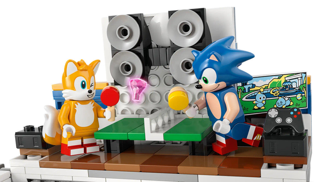LEGO® Sonic the Hedgehog™ - Silver's Car vs. Knuckles' Monster Truck 77118