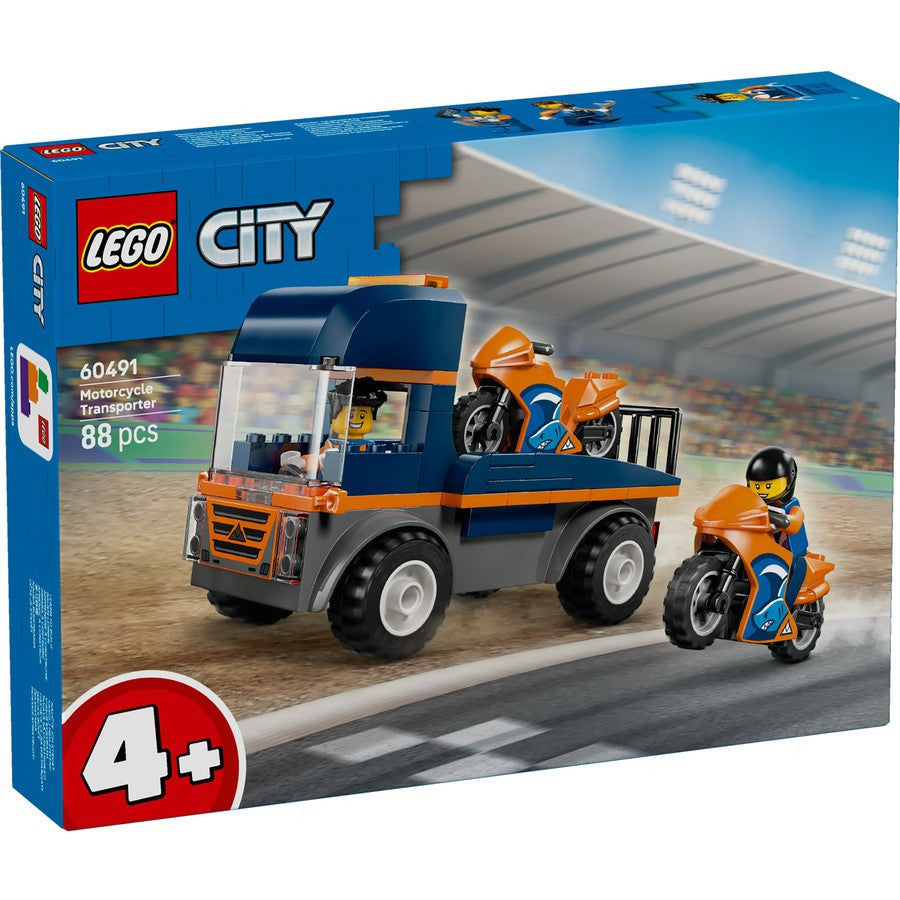 LEGO City - Motorcycle Transporter 60491
