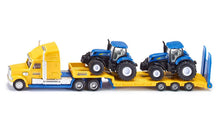 Siku - 1805 - Truck with 2 New Holland Tractors 1:87 scale