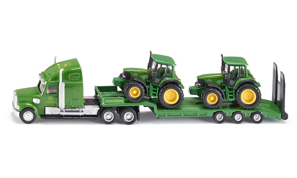 Siku - 1837 - Low Loader with John Deere Tractors - 1:87 Scale