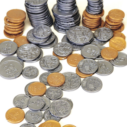 Learning Can Be Fun -  Play Money - Australian Coins in Jar 342pc