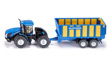 Siku - New Holland Knicklenker with Silage Trailer  - 1:50 Scale