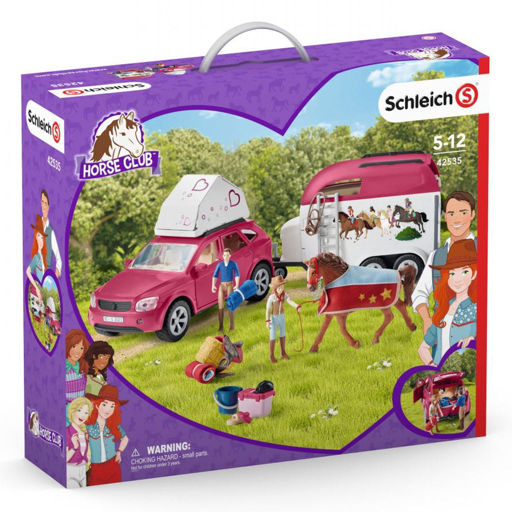 Schleich - Horse Adventures with Car and Trailer 42535