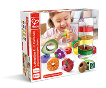 Hape - Caterpillar Fruit Feast Threading Set