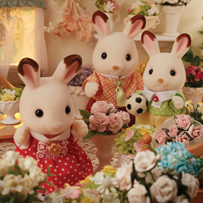 Sylvanian Families - Chocolate Rabbit Family