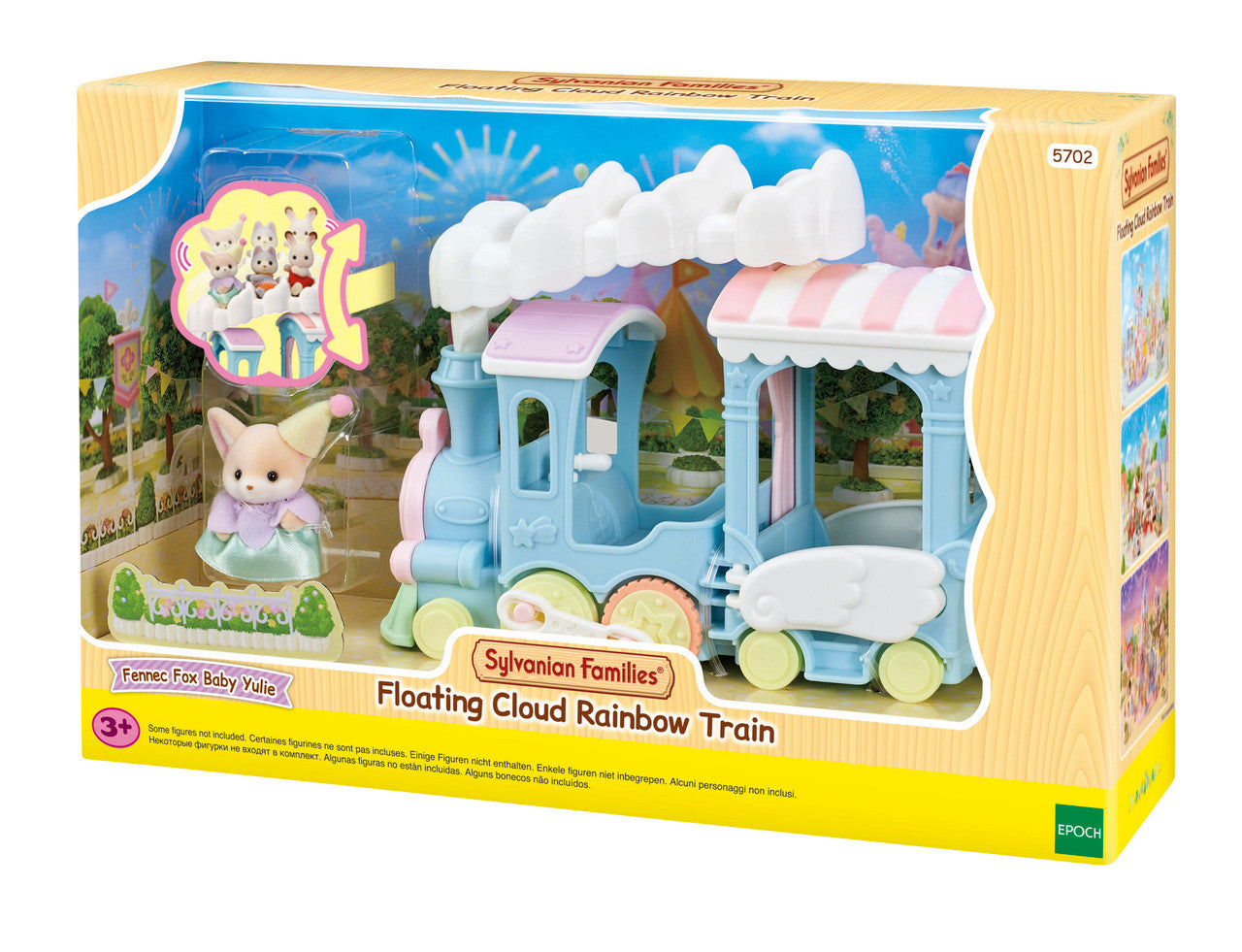 Sylvanian Families - Floating Cloud Rainbow Train