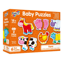 Galt – Baby Puzzles - Farm – 2pcs