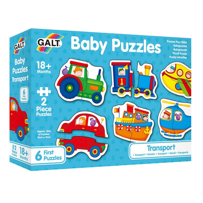 Galt – Baby Puzzles -Transport – 2pcs