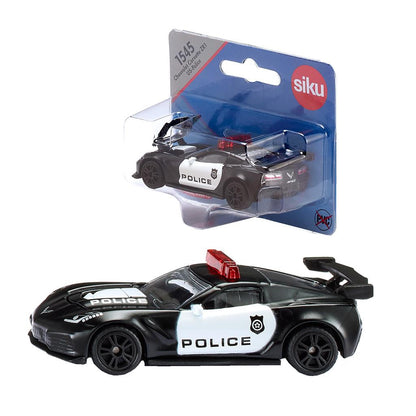 Siku - 1545 - Chevrolet Corvette ZR1 Police Black