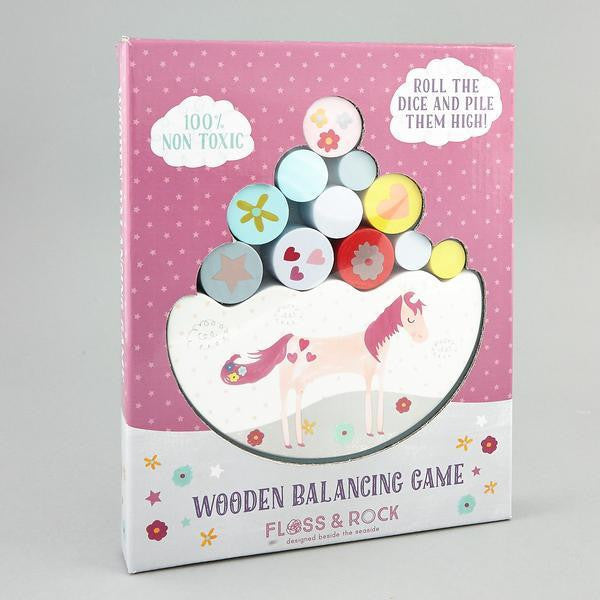 Floss & Rock - Wooden Balancing Game Unicorn