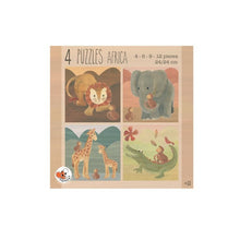 Egmont Toys - African Animals Progressive Puzzles