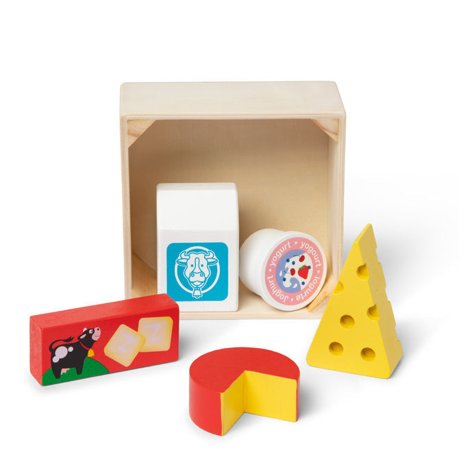 Melissa & Doug - Wooden Food Groups – Dairy