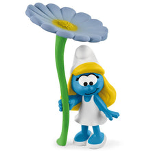Schleich Smurfs  - Smurfette with Flower 20828