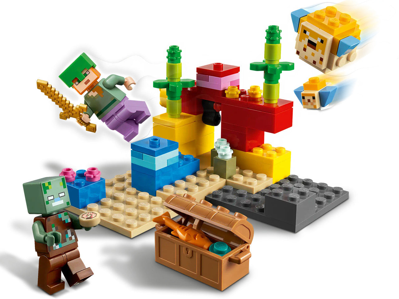 LEGO® Minecraft®- The Coral Reef 21164