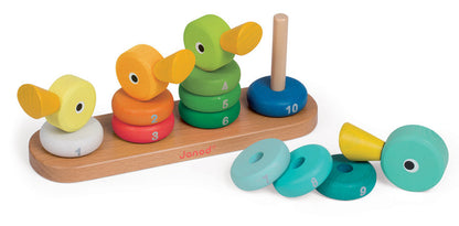 Janod Duck Family Stacker
