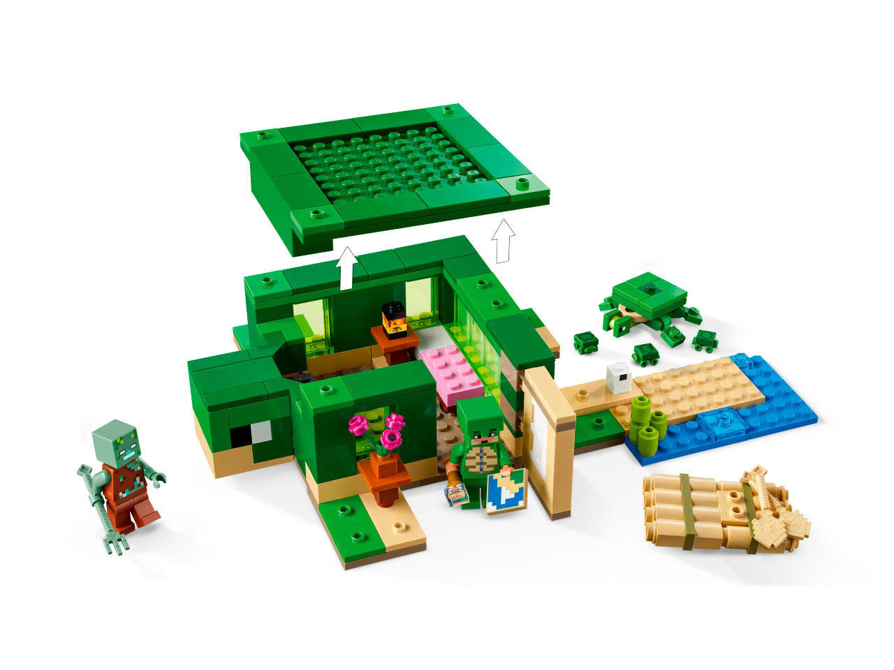 LEGO® Minecraft®- The Turtle Beach House 21254