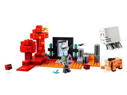 LEGO® Minecraft®- The Nether Portal Ambush 21255