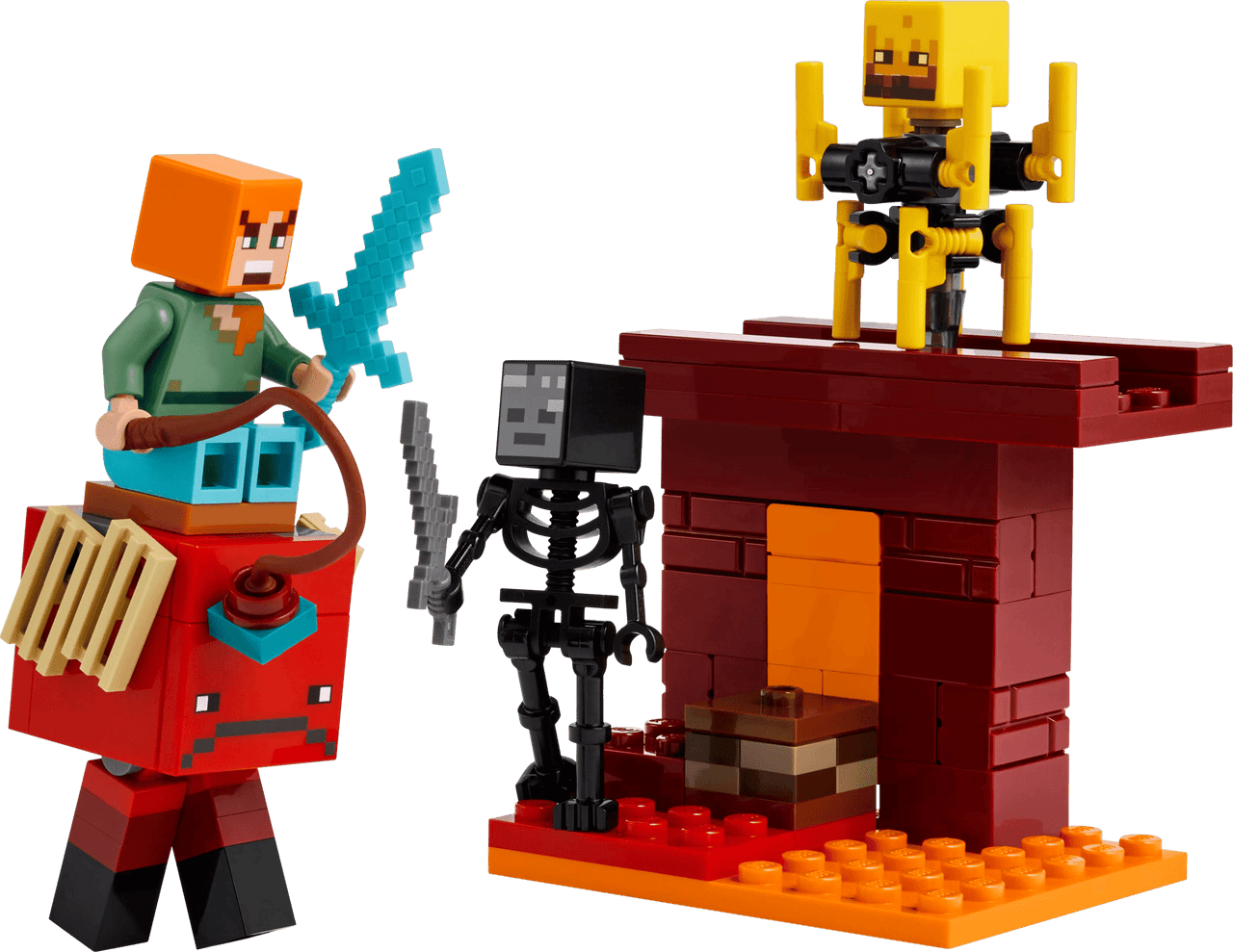 LEGO® Minecraft®- The Nether Lava Battle 21266