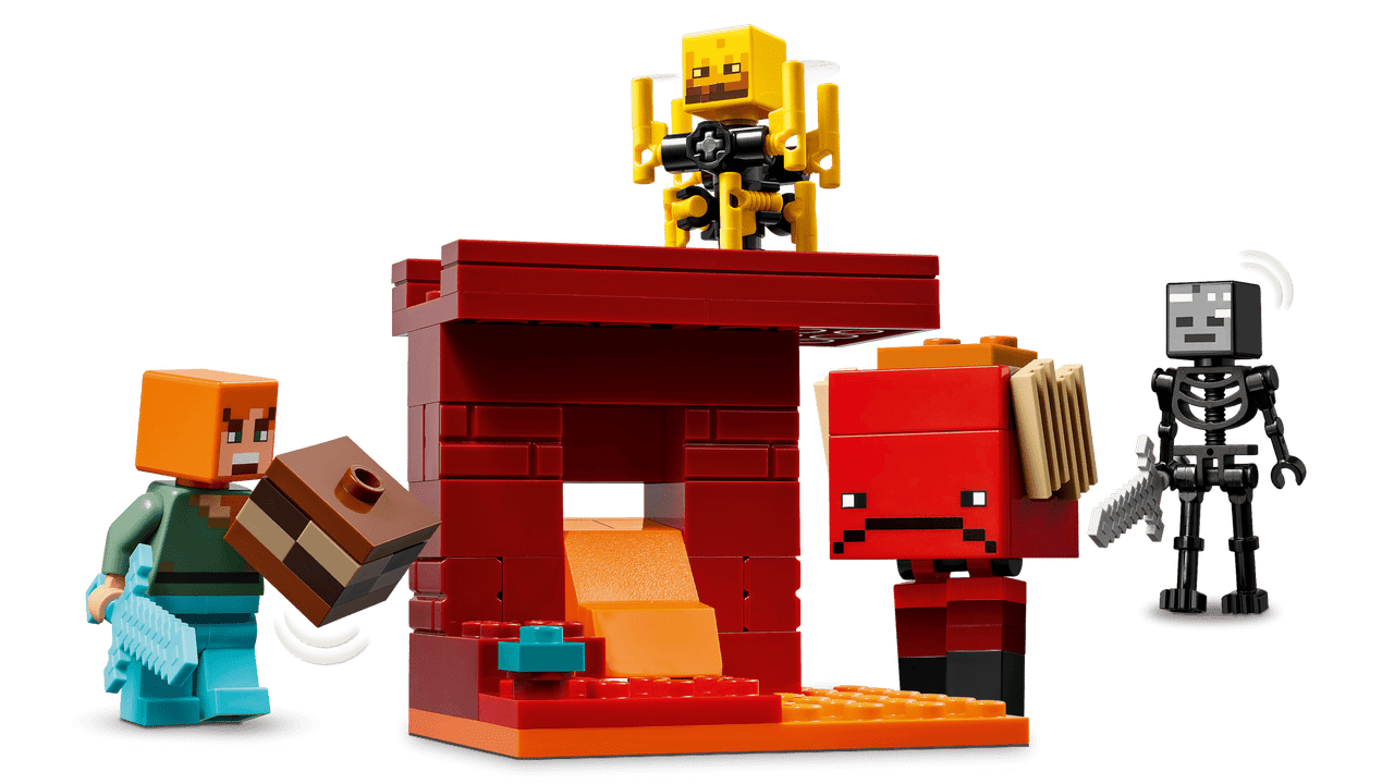 LEGO® Minecraft®- The Nether Lava Battle 21266
