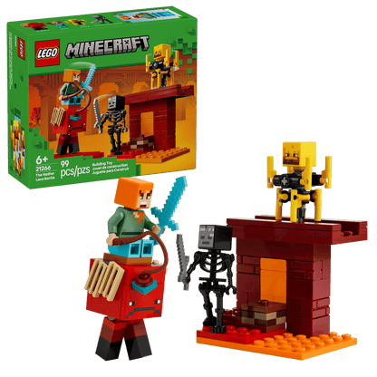 LEGO® Minecraft®- The Nether Lava Battle 21266