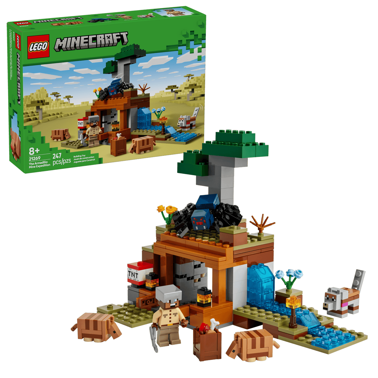 LEGO® Minecraft®- The Armadillo Mine Expedition 21269