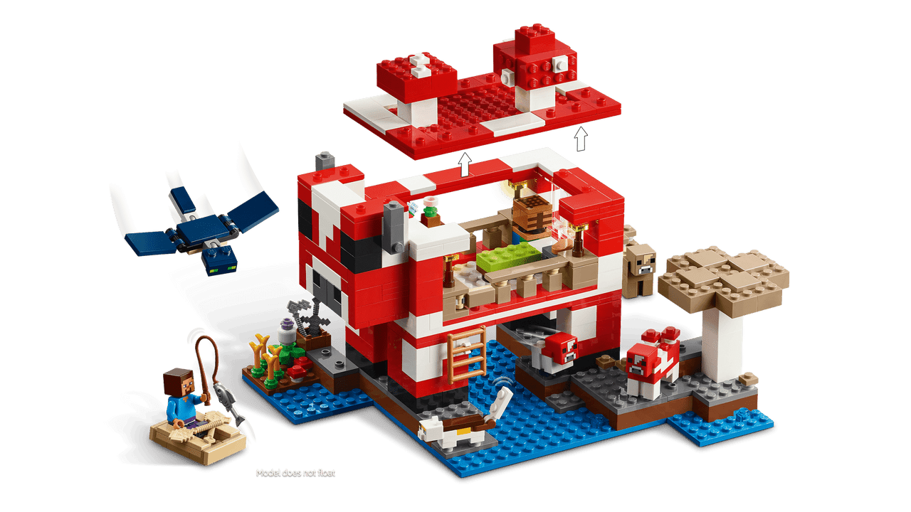 LEGO® Minecraft®- The Mooshroom House 21270