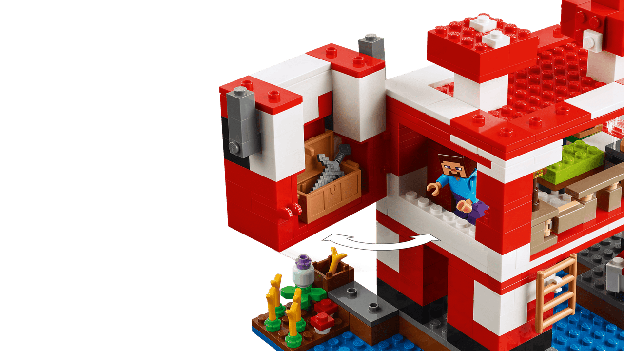 LEGO® Minecraft®- The Mooshroom House 21270