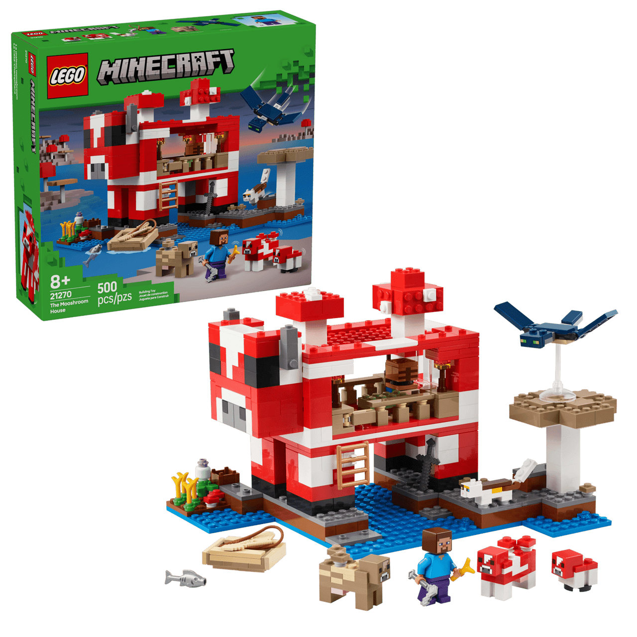 LEGO® Minecraft®- The Mooshroom House 21270