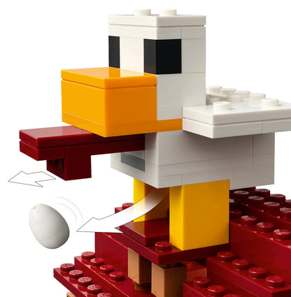 LEGO® Minecraft® -  The Ghast Balloon Village Attack 21273