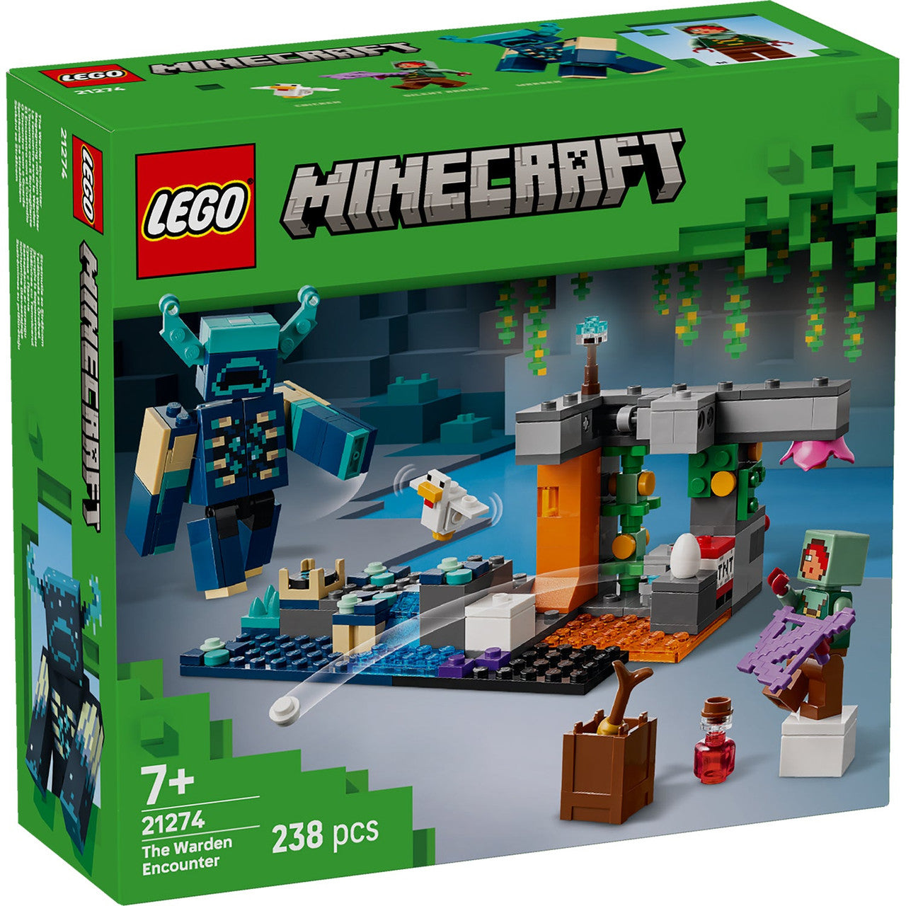 LEGO® Minecraft® The Warden Encounter 21274