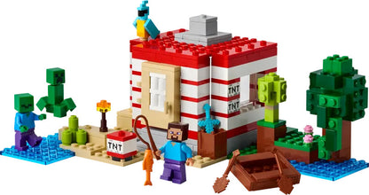 LEGO® Minecraft® The TNT Jungle House 21275